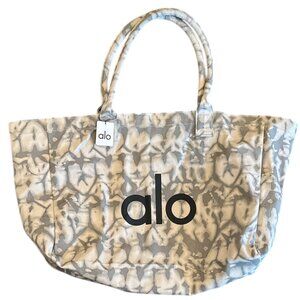 New ALO Yoga Grey Tie-dye Tote Bag